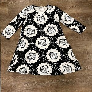 Nordic Tricot by Ivana Helsinki Floral Print Women's Tunic Dress  Small